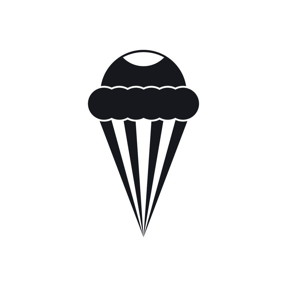 Ice Cream icon, simple style vector