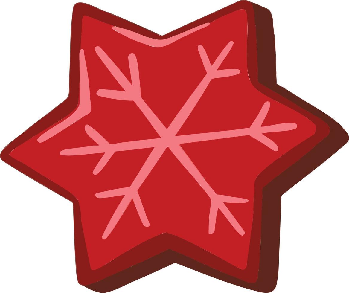 simbolo icono navidad año nuevo cookies bagel vector