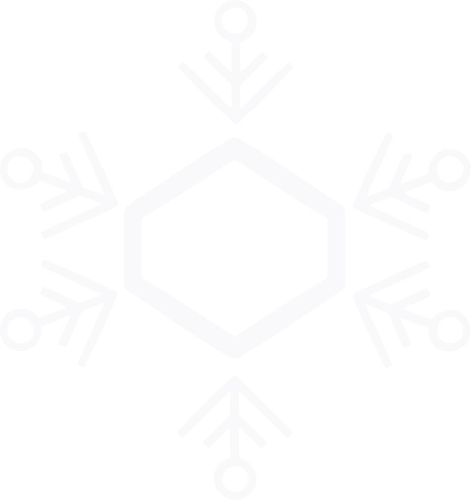 symbol new year christmas snowflake icon vector