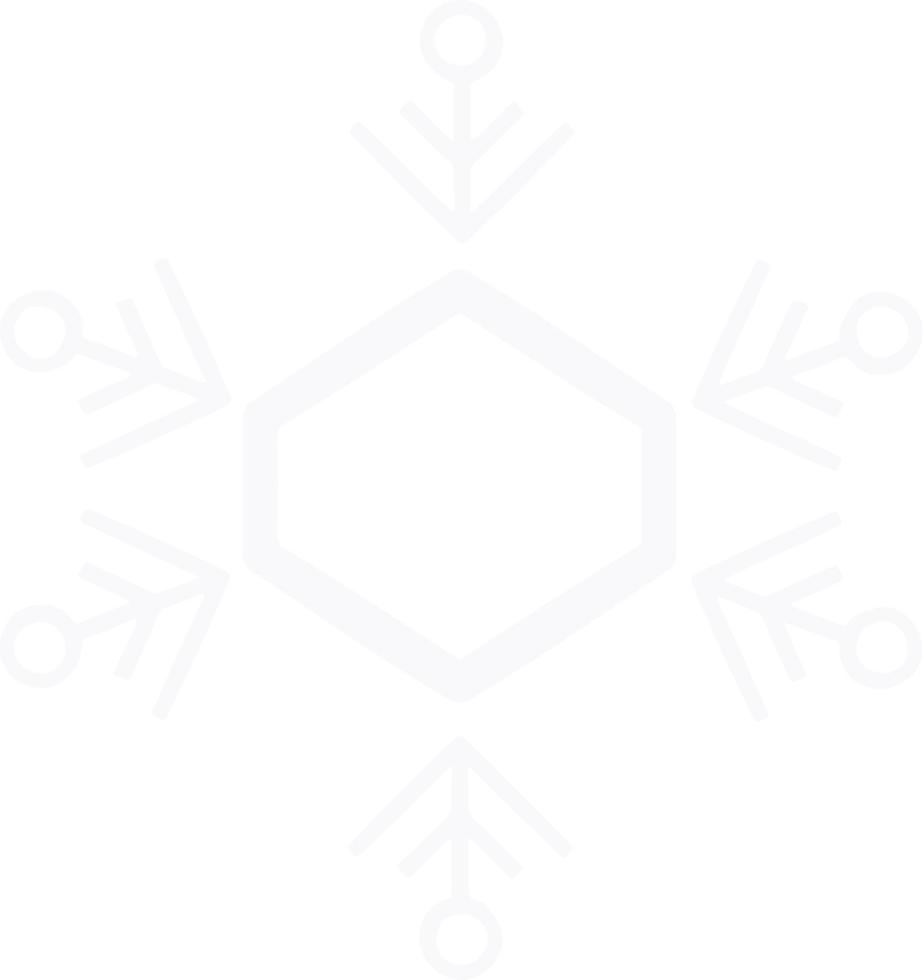 symbol new year christmas snowflake icon vector