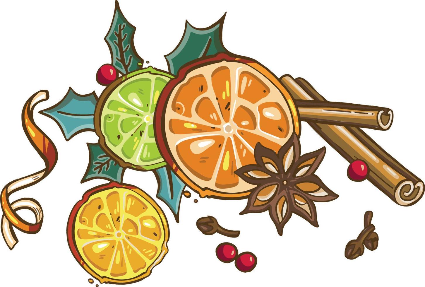 símbolo icono navidad año nuevo decoración vector