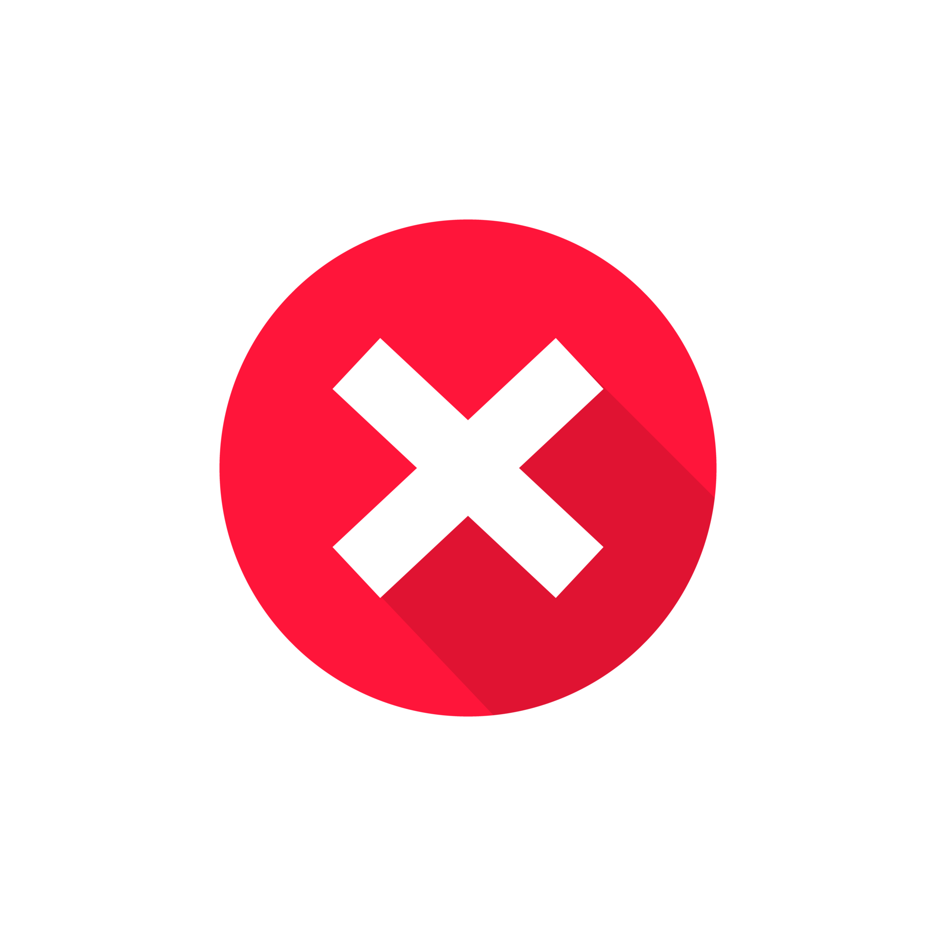 red cross icon for things that should not be done or forbidden 14313137 PNG
