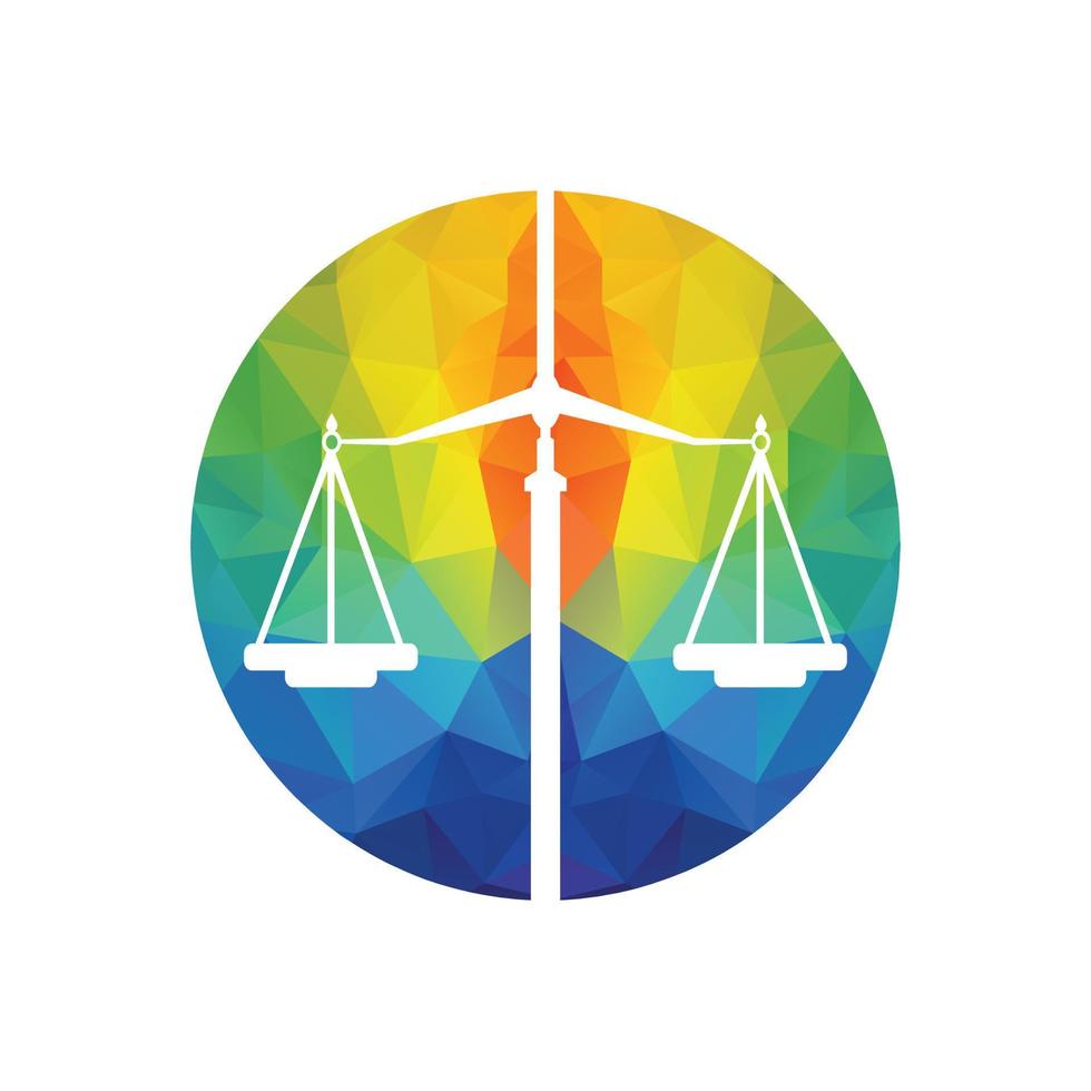 Law Balance And Attorney Monogram Logo Design. Balance logo design related to attorney, law firm or lawyers. vector