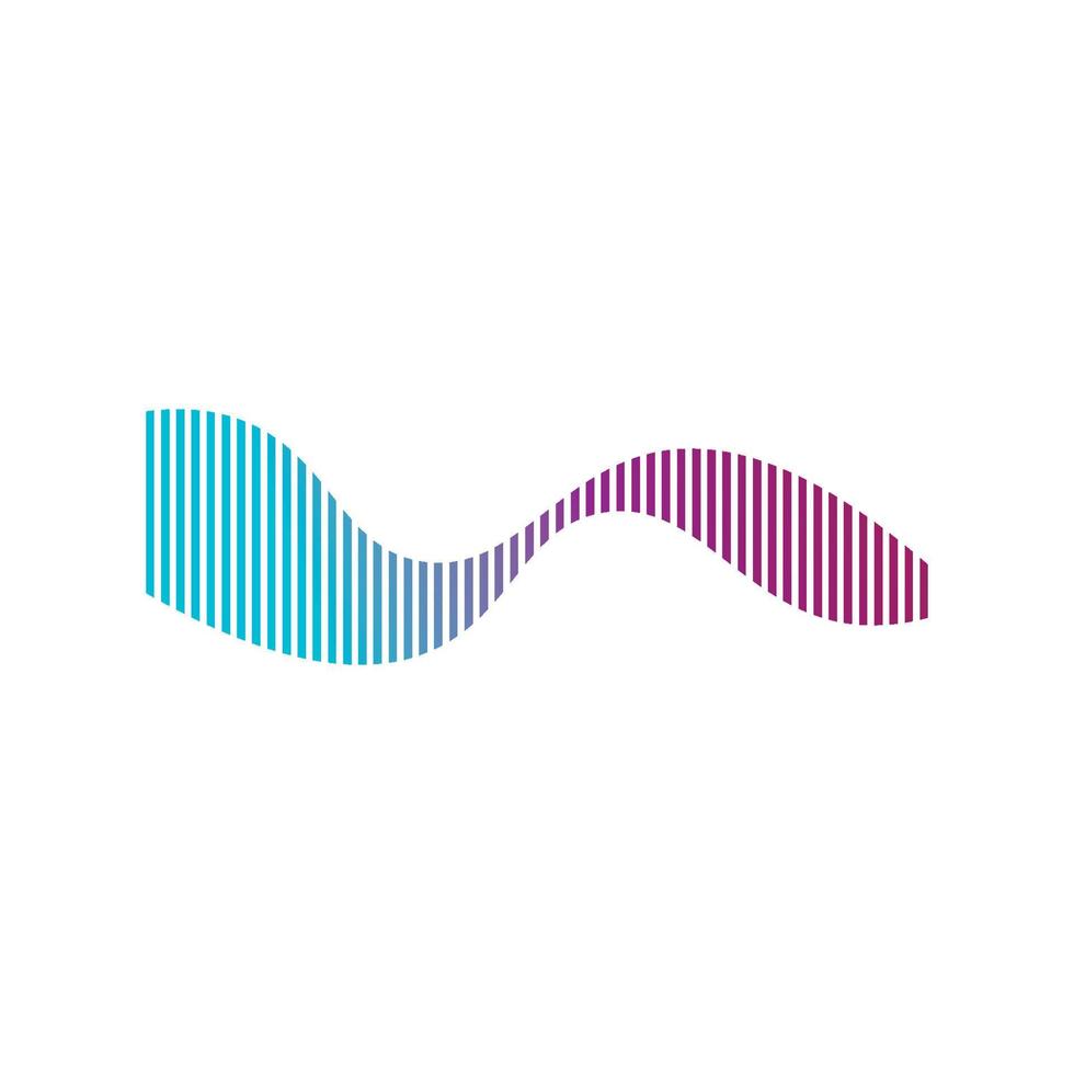 sound wave icon. vector illustration logo design