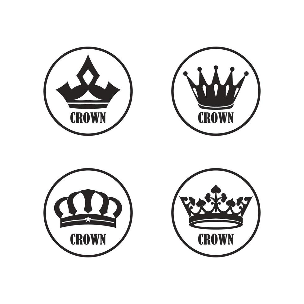 Crown logo vector