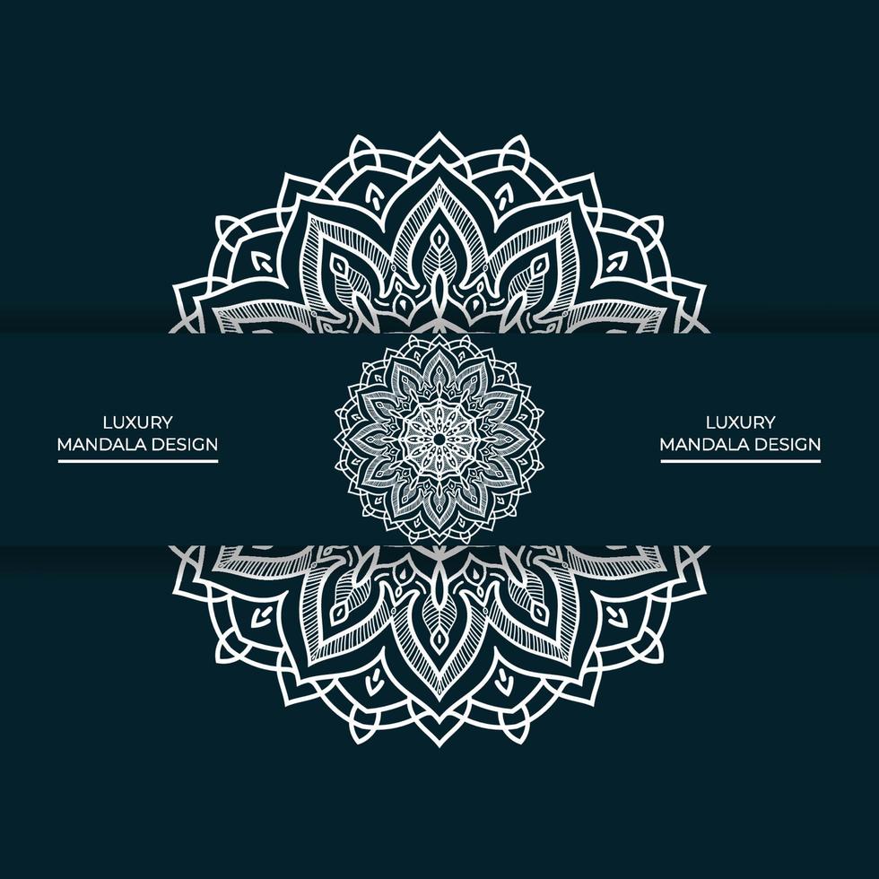 plantilla de diseño de adornos de mandala descarga gratuita vector