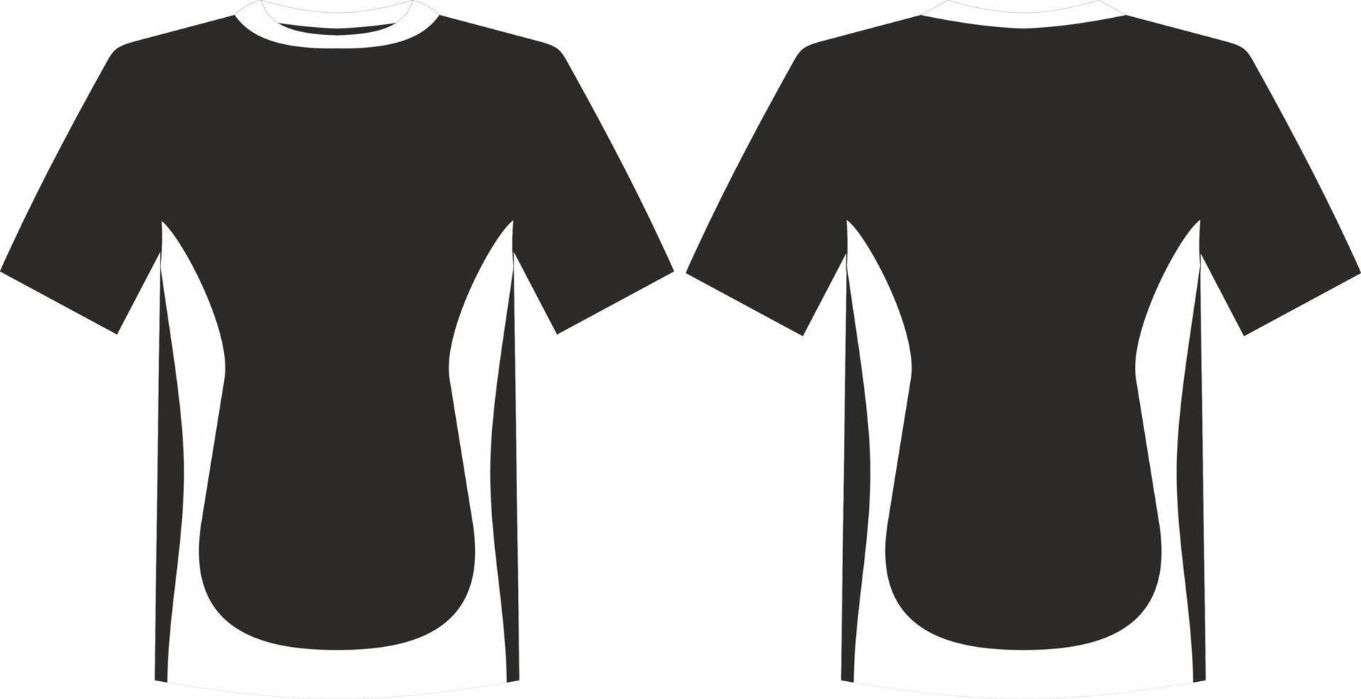 camiseta, diseño de camiseta, plantilla, maqueta de camiseta y diseño de camiseta de fútbol vector