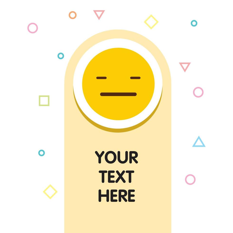 Sad Emoji icon design vector