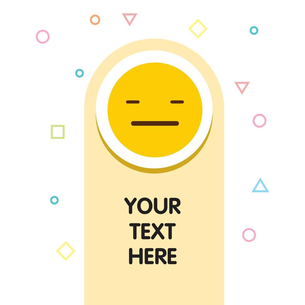 Sad Emoji icon design vector