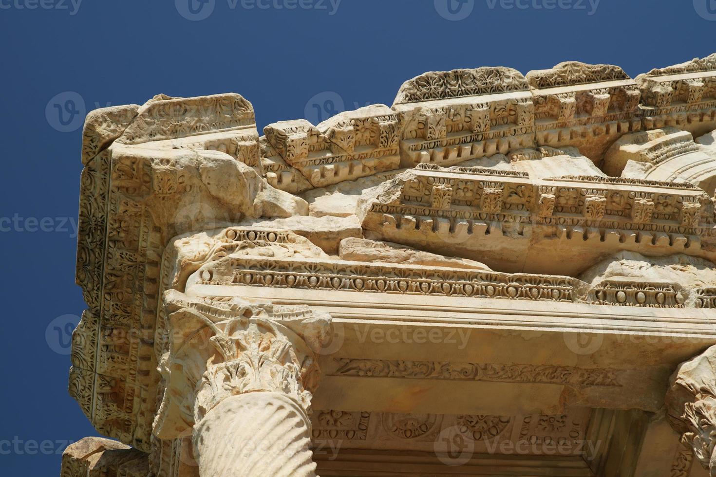 Monumental Gateway, Tetrapylon in Aphrodisias Ancient City in Aydin, Turkiye photo