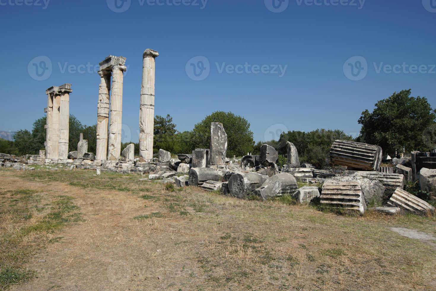 Temple of Aphrodite in Aphrodisias Ancient City in Aydin, Turkiye photo