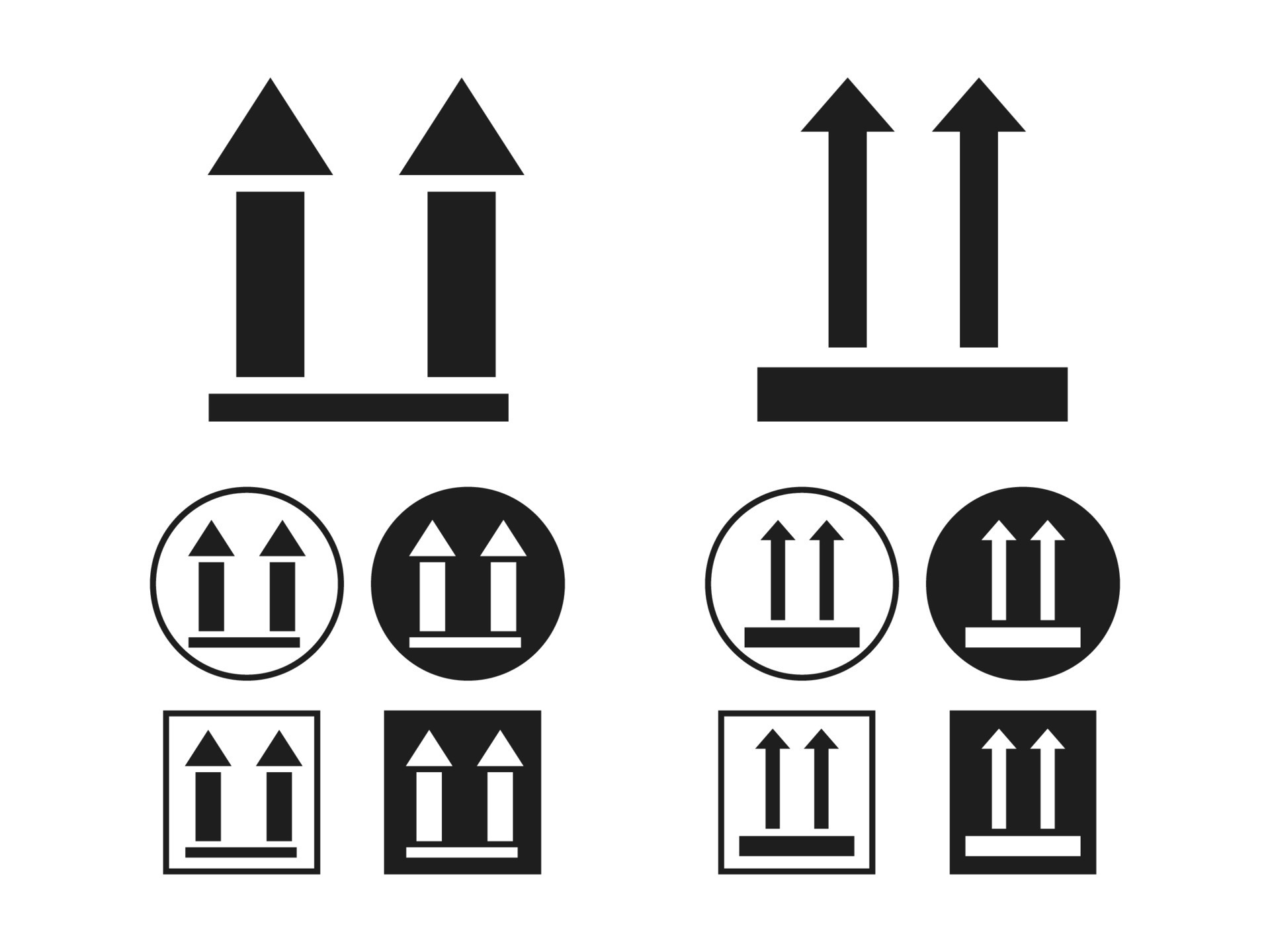 Transit Packaging Symbol vector SVG and EPS icon 14315460 Vector Art at Vecteezy