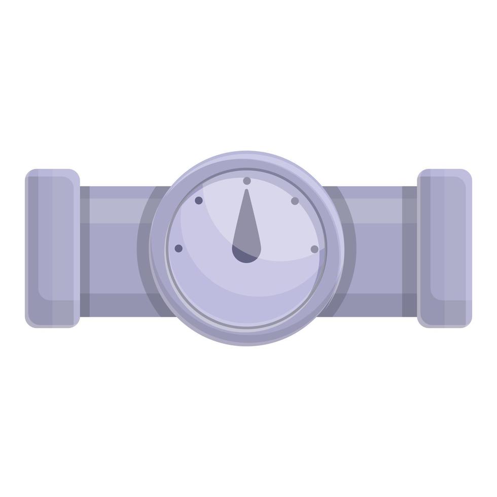 Sewerage icon, cartoon style vector