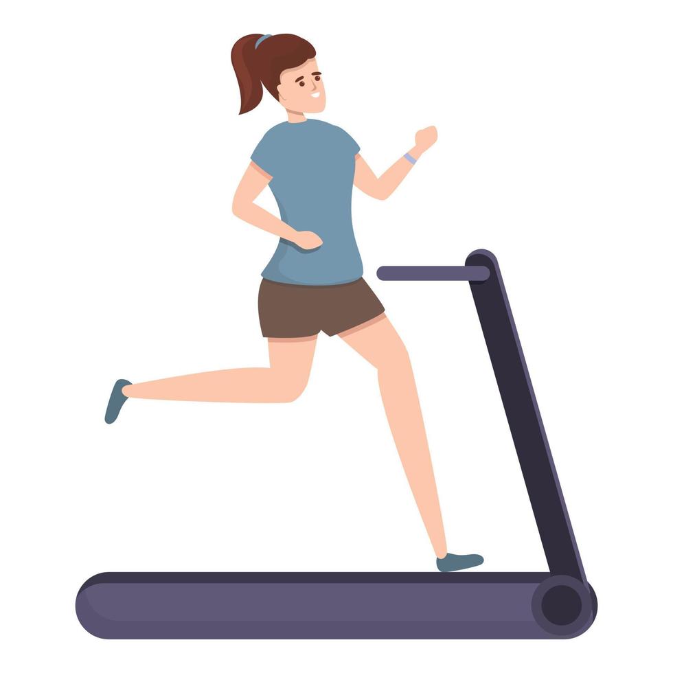 Smart tracker icon, cartoon style vector
