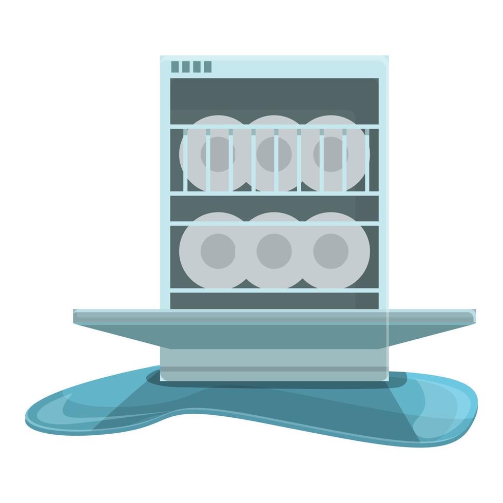 Fixing appliance icon cartoon vector. Repair machine vector