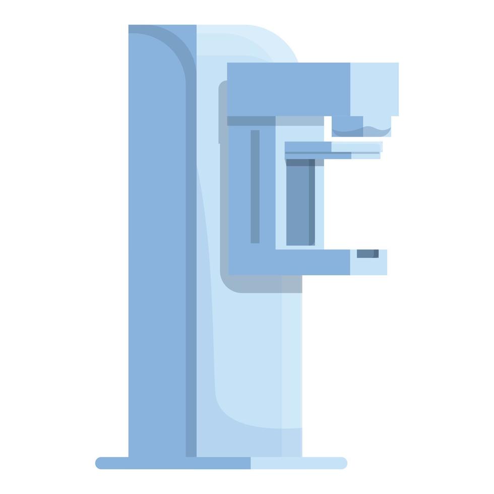 Technology mammography machine icon cartoon vector. Breast mammogram vector