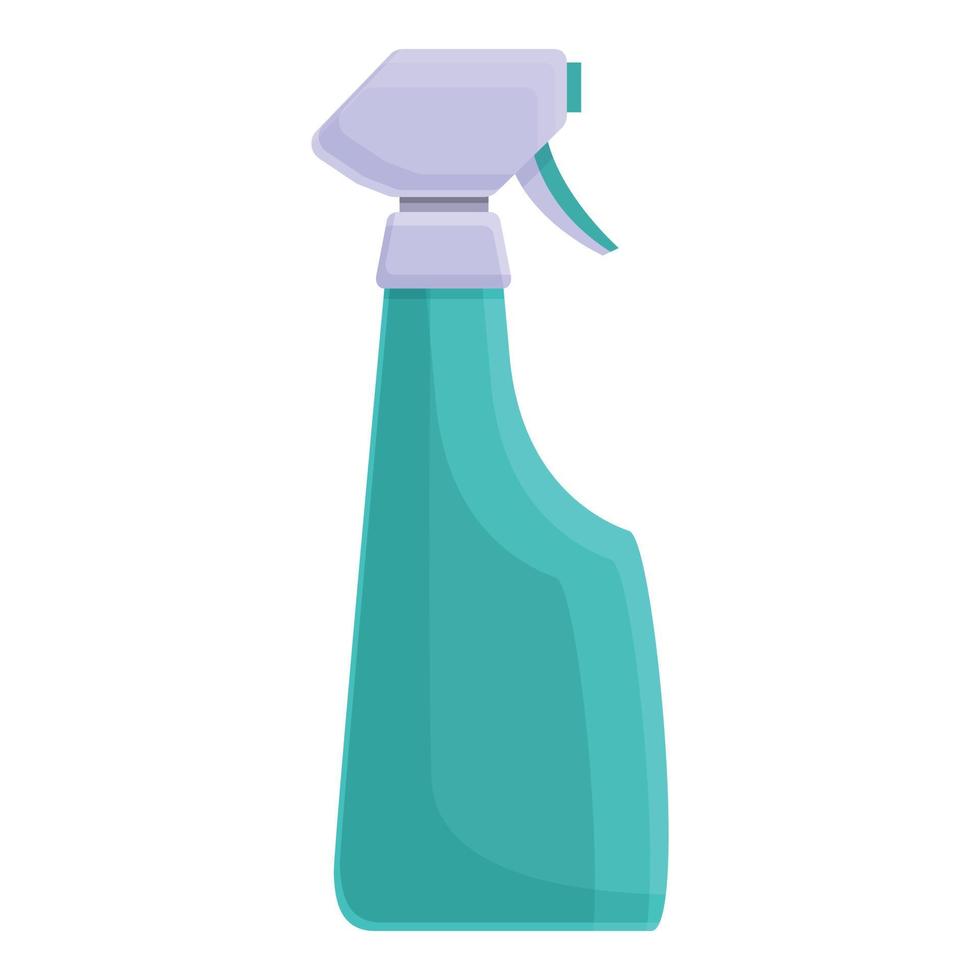 Spray for animals icon, cartoon style vector