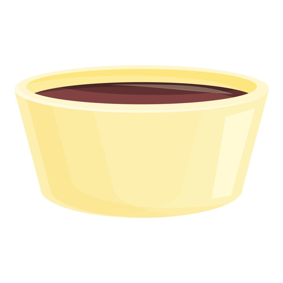 Dressing soy sauce icon, cartoon and flat style vector