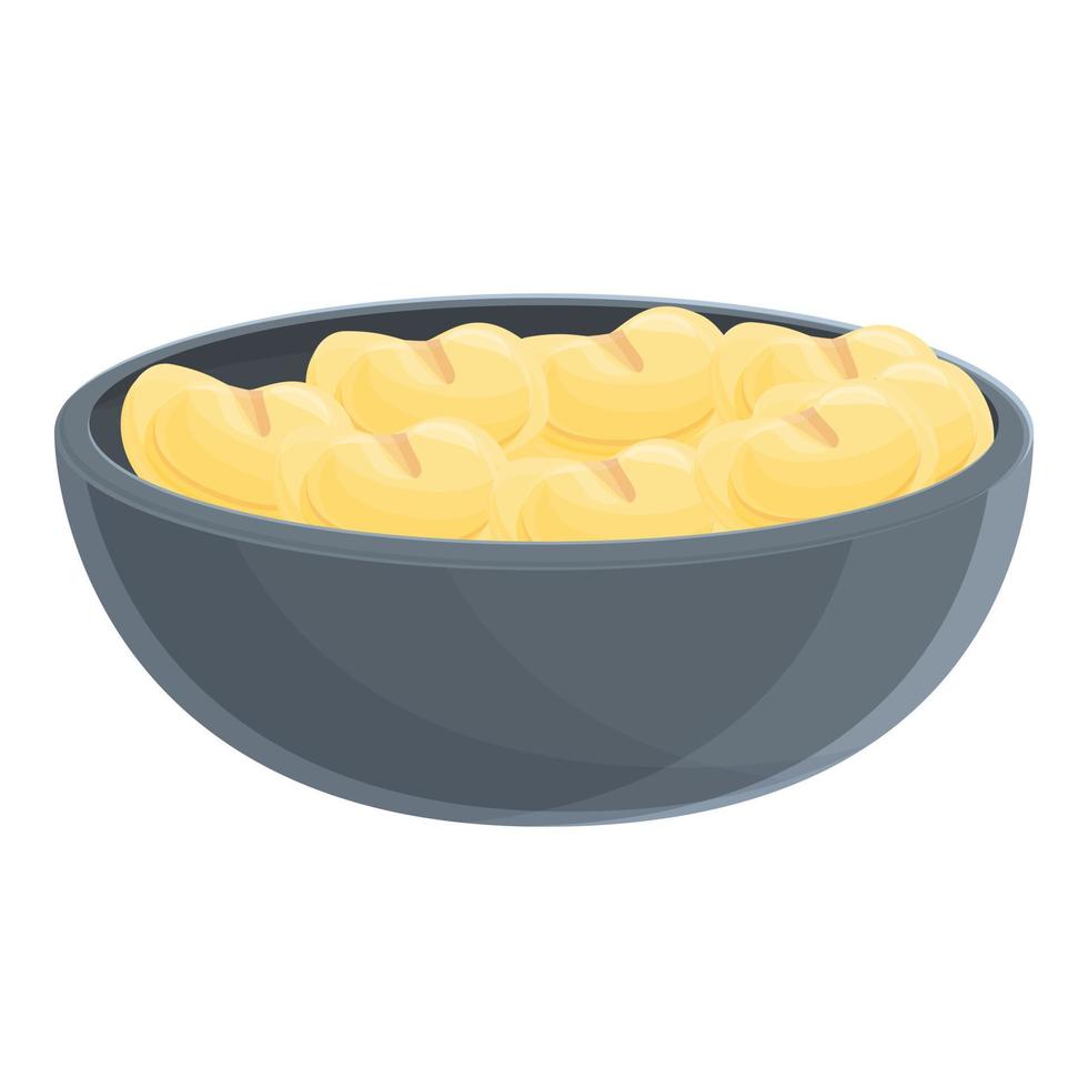Asian food icon, cartoon style vector
