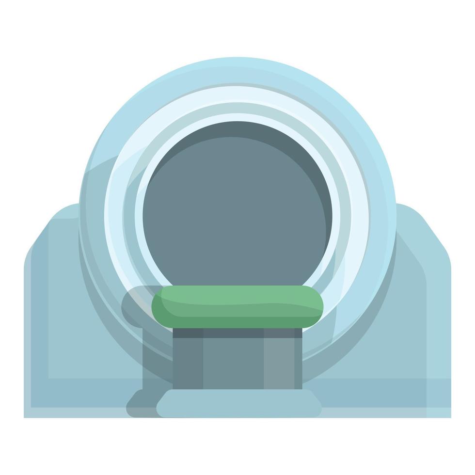 Cancer mri icon cartoon vector. Magnetic tomography vector