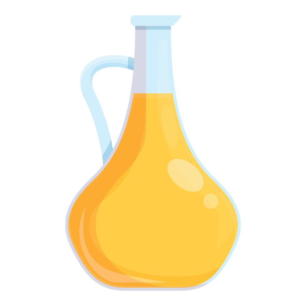 Olive oil jug icon cartoon vector. Virgin extra vector