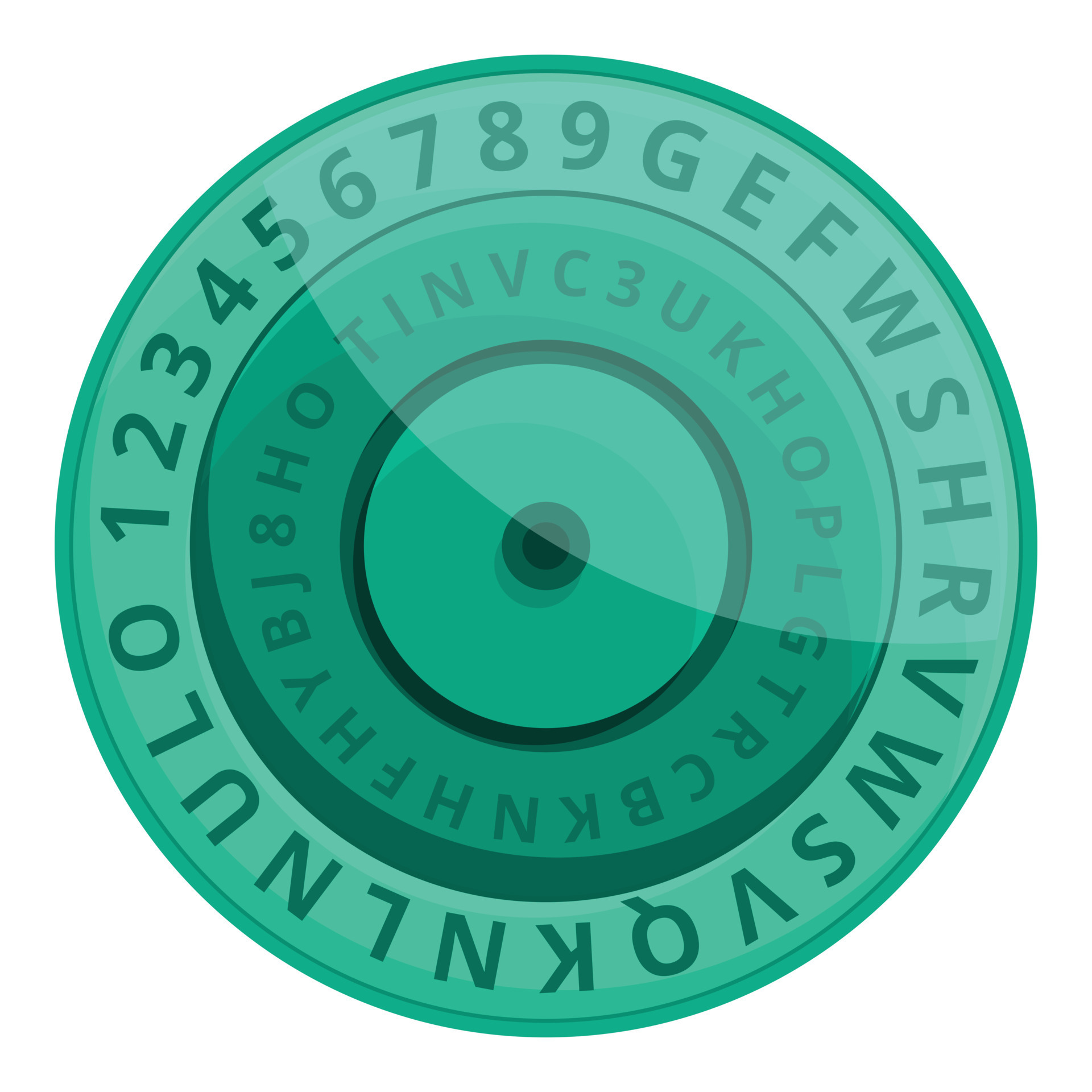 Coding circle icon, cartoon style 14317502 Vector Art at Vecteezy