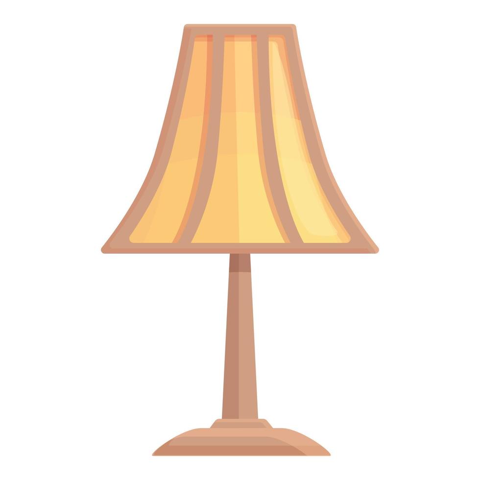 Design lamp icon cartoon vector. Floor stand vector