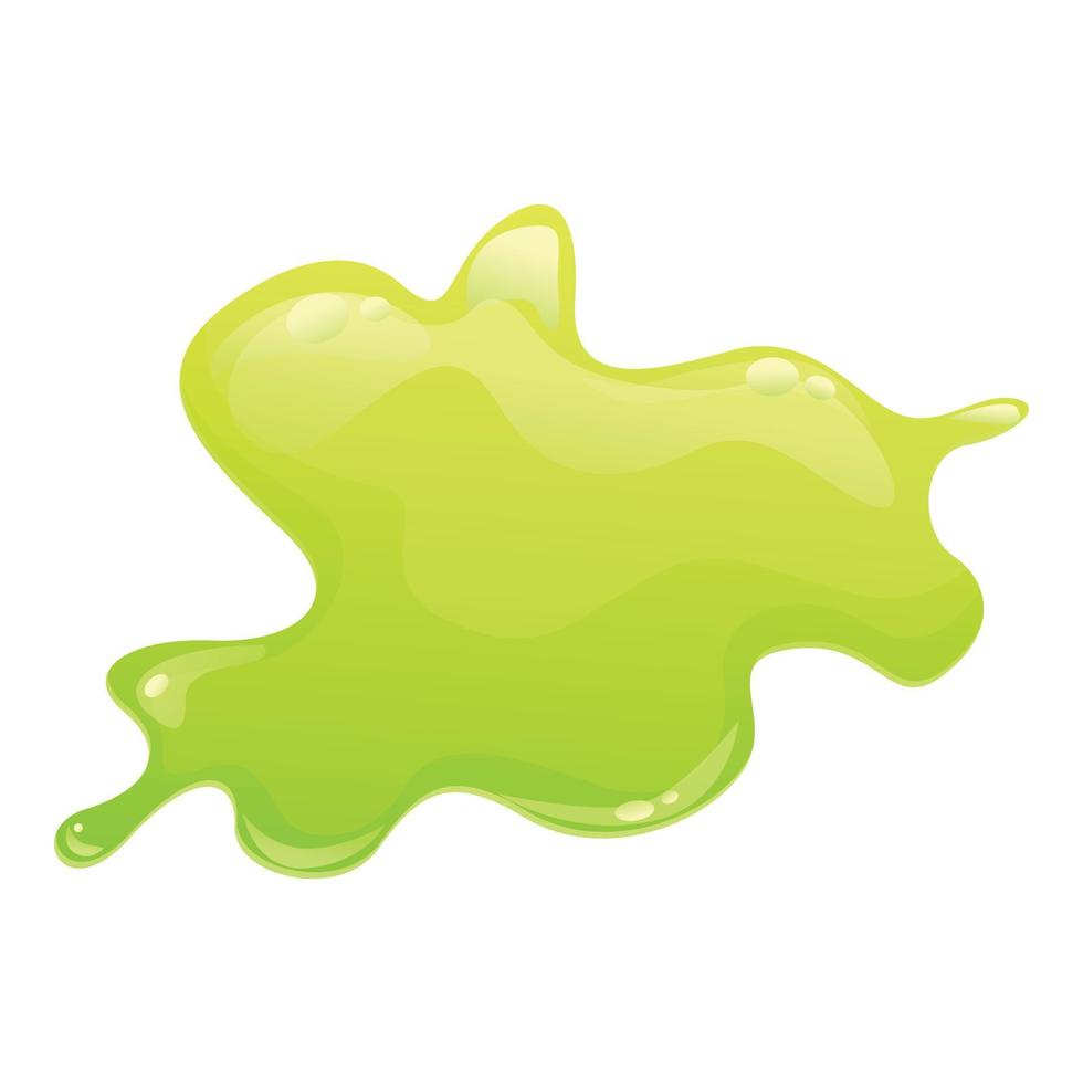 Halloween splash icon cartoon vector. Slime drip vector