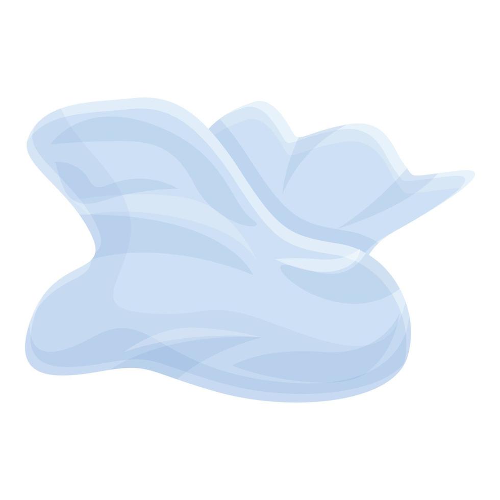 Tissue fabric icon, cartoon style vector