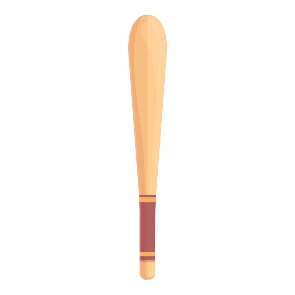 Baseball bat icon cartoon vector. Ball club vector