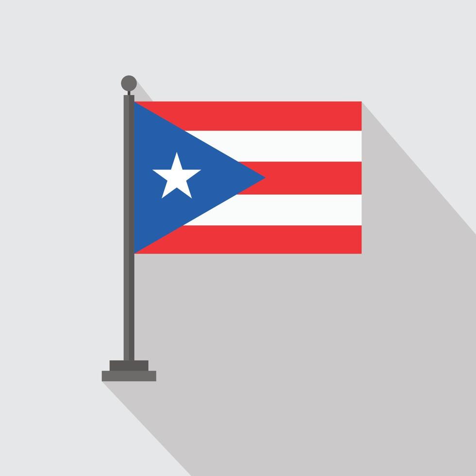 bandera del país con vector de diseño creativo