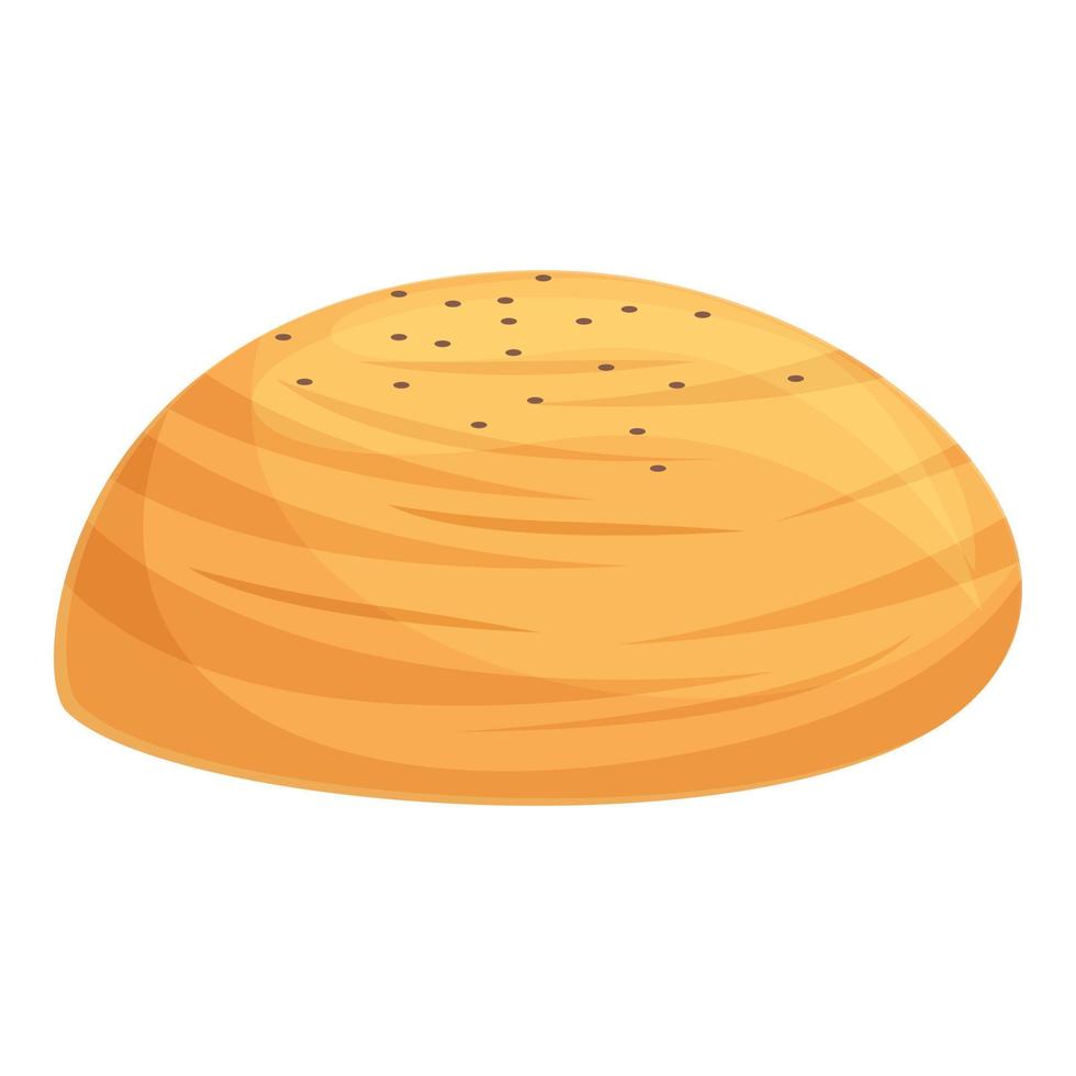 Azerbaijan bread icon cartoon vector. Food dish vector