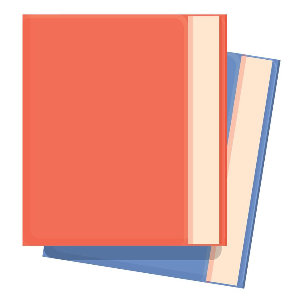 School books icon cartoon vector. Book education vector