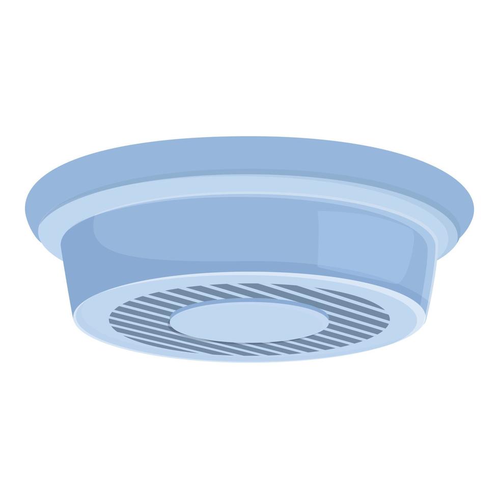 Carbon smoke detector icon cartoon vector. Alarm sensor vector