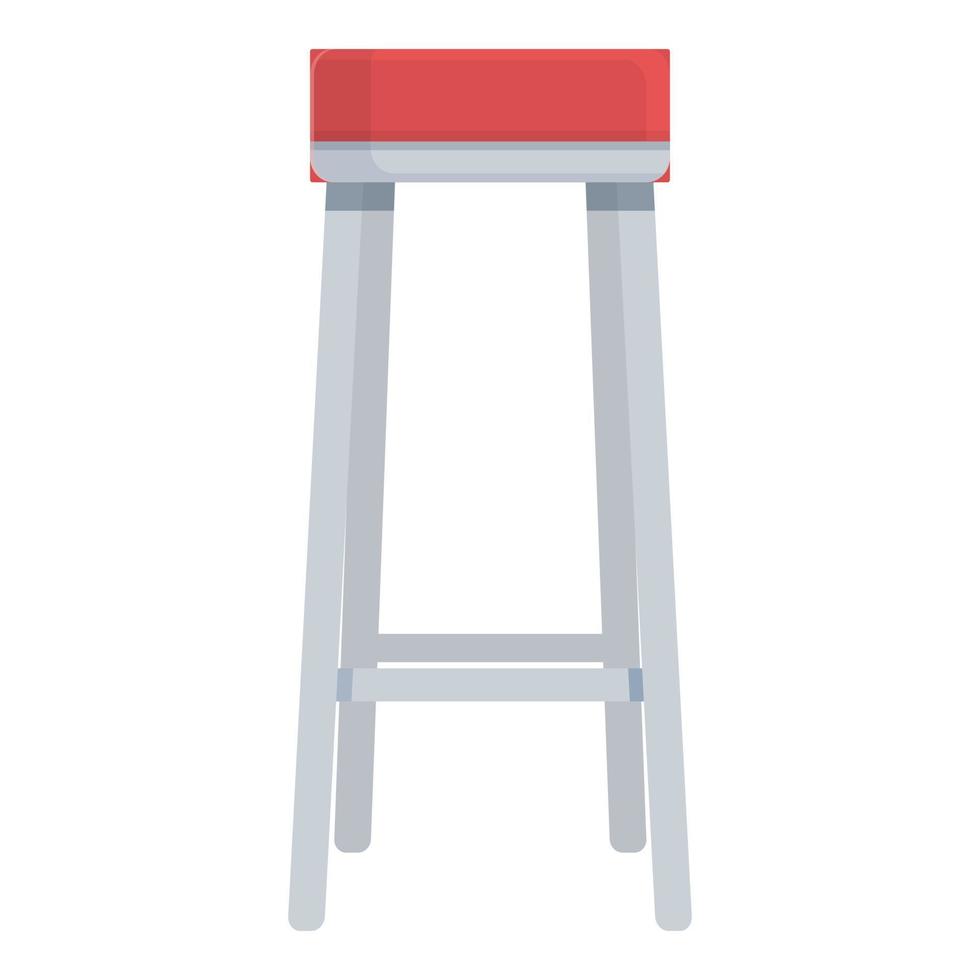 Inside chair icon cartoon vector. Bar stool vector