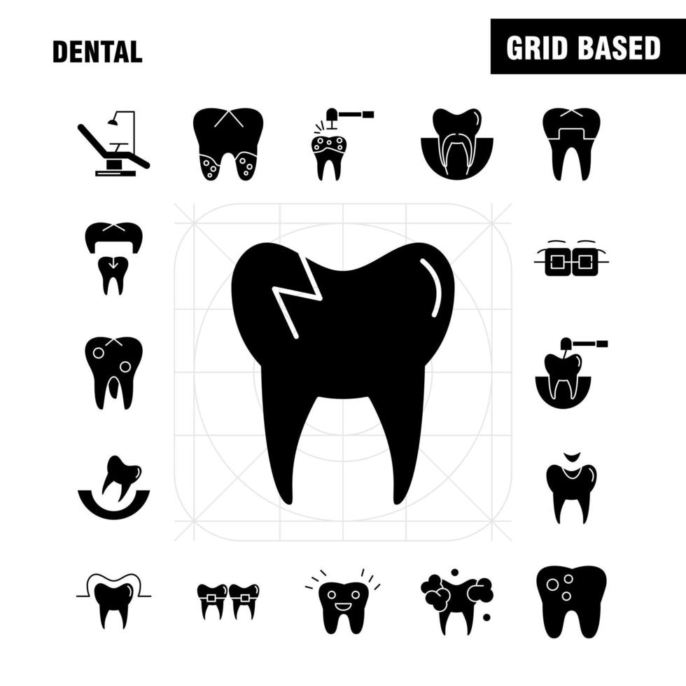 Medical Solid Glyph Icons Set For Infographics Mobile UXUI Kit And Print Design Include No Smoking Smoke Cigarette Smoking Brain Medical Avatar Collection Modern Infographic Logo and Picto vector