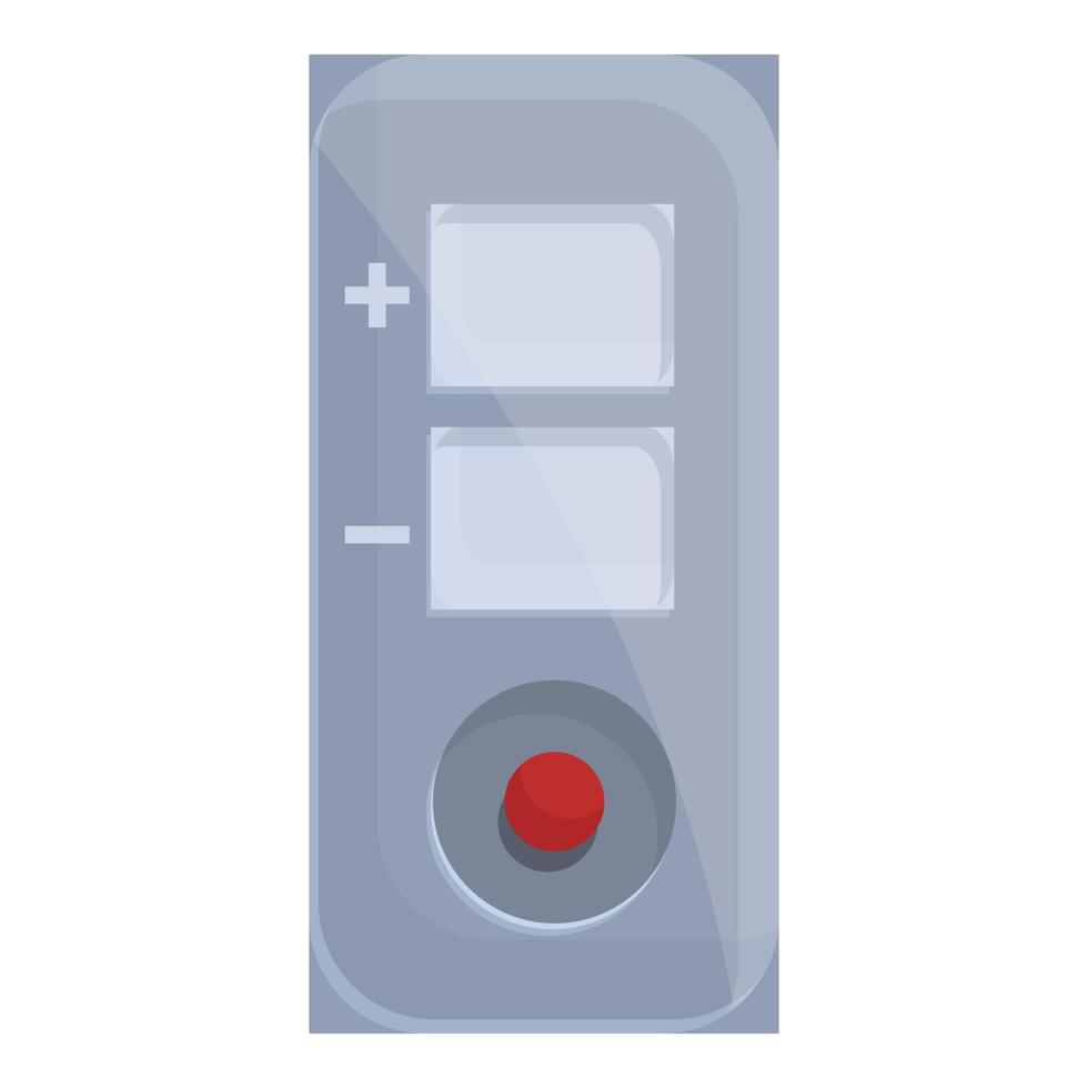 Rapid antigen test icon, cartoon and flat style vector