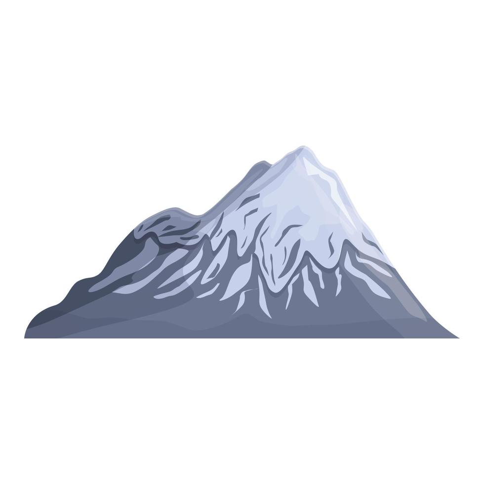 vector de dibujos animados de icono de montaña de armenia. viajes al campo