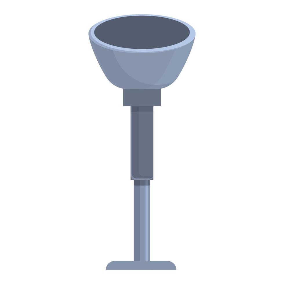 Modern bar stool icon cartoon vector. High chair vector