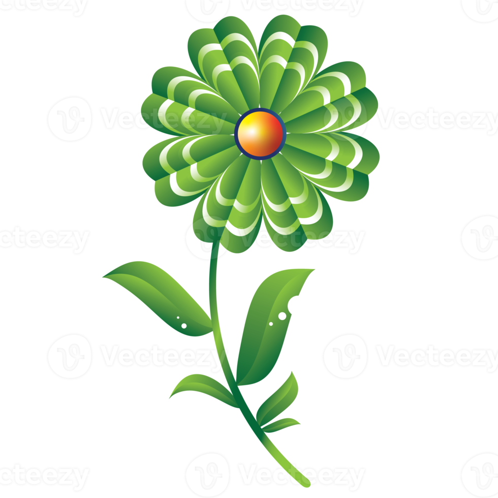 flower illustration design for decoration png