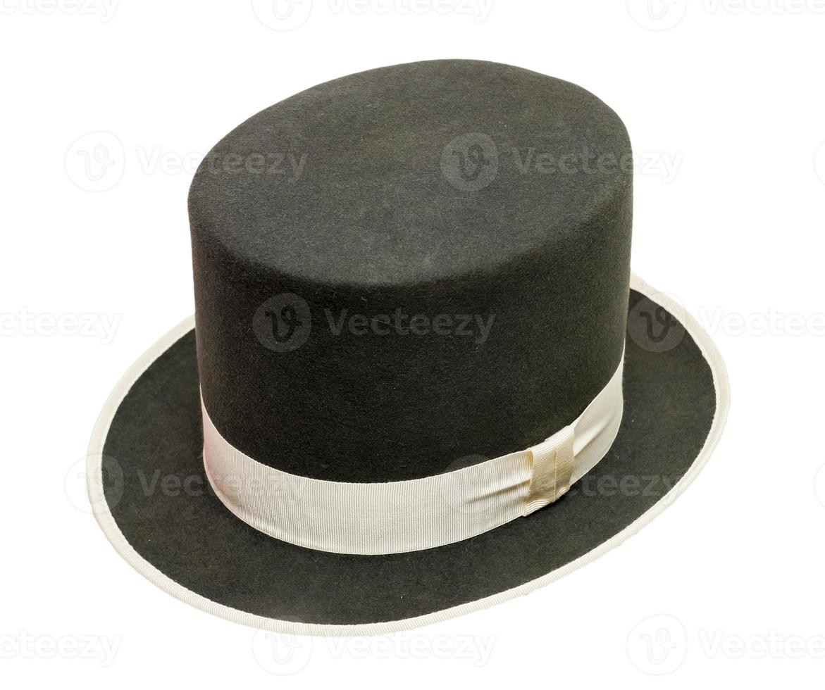 Tophat  on white background photo