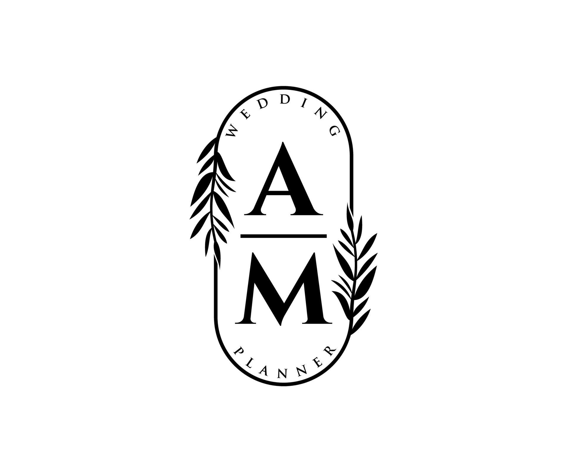 ma, am, monogram logo. Calligraphic signature icon. Wedding Logo Monogram.  modern monogram symbol. Couples logo for wedding 6851832 Vector Art at  Vecteezy