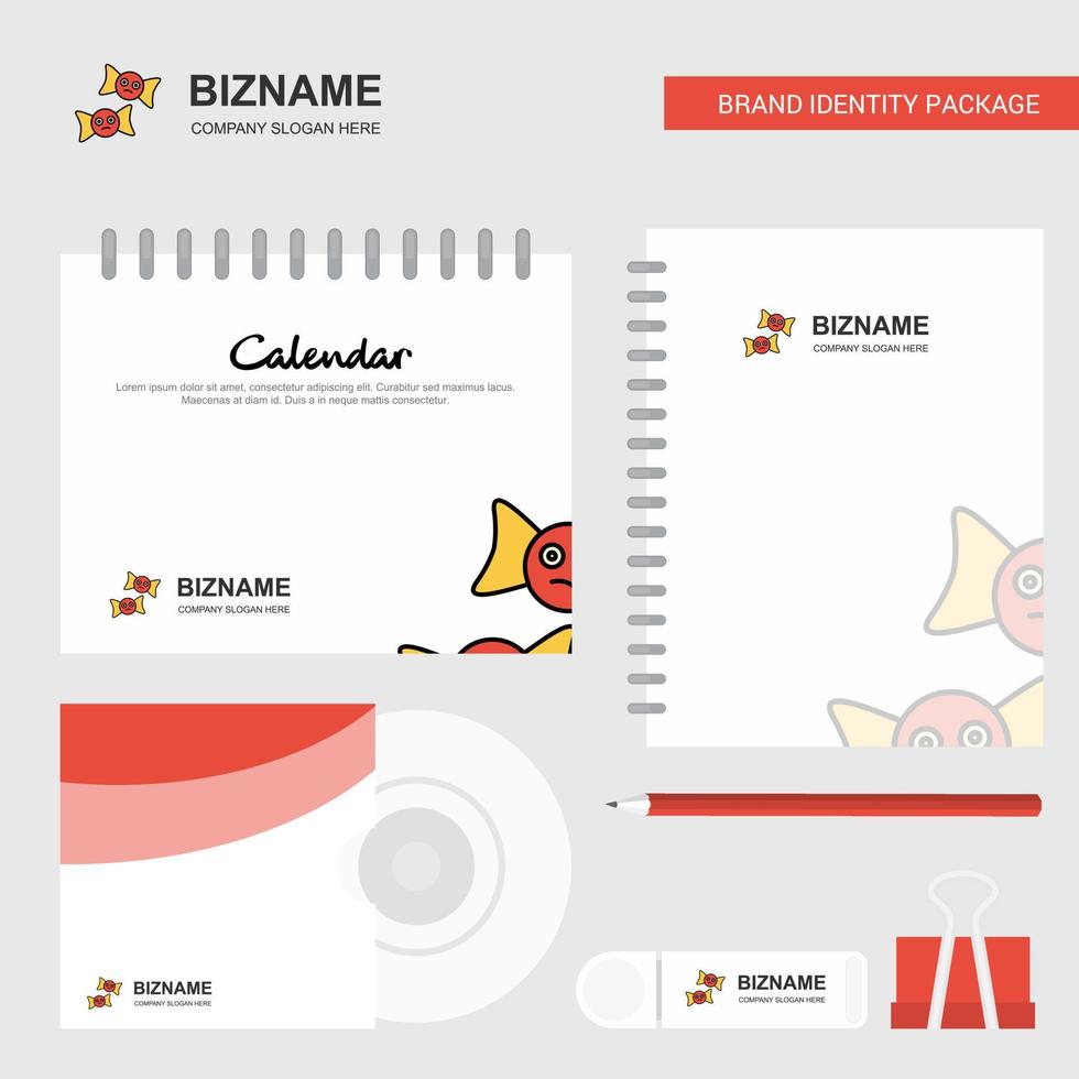 Spider web and spider Logo Calendar Template CD Cover Diary and USB Brand Stationary Package Design Vector Template