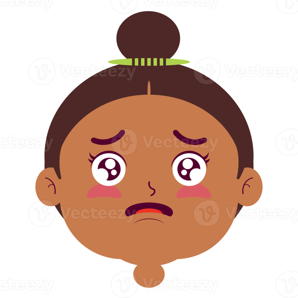 Transparent Scared Emoji Png - Cartoon Sad Face Png, Png Download