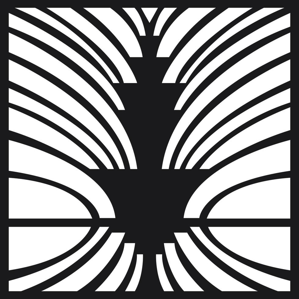 Jali design for graphic and plywood, partition, foam, acrylic and CNC machine cutting vector