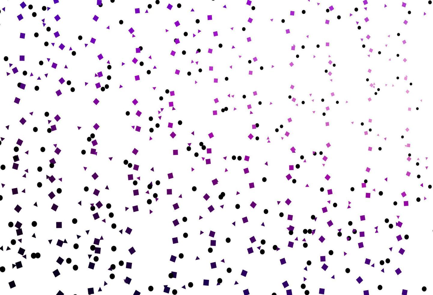 Light Purple vector cover in polygonal style with circles.