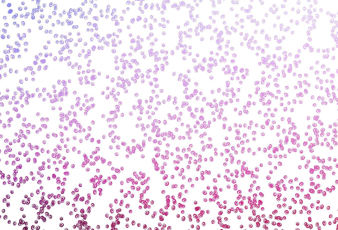 Light Pink, Blue vector cover with spots.