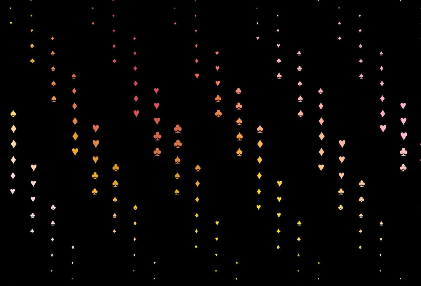 Dark Pink, Yellow vector layout with elements of cards.