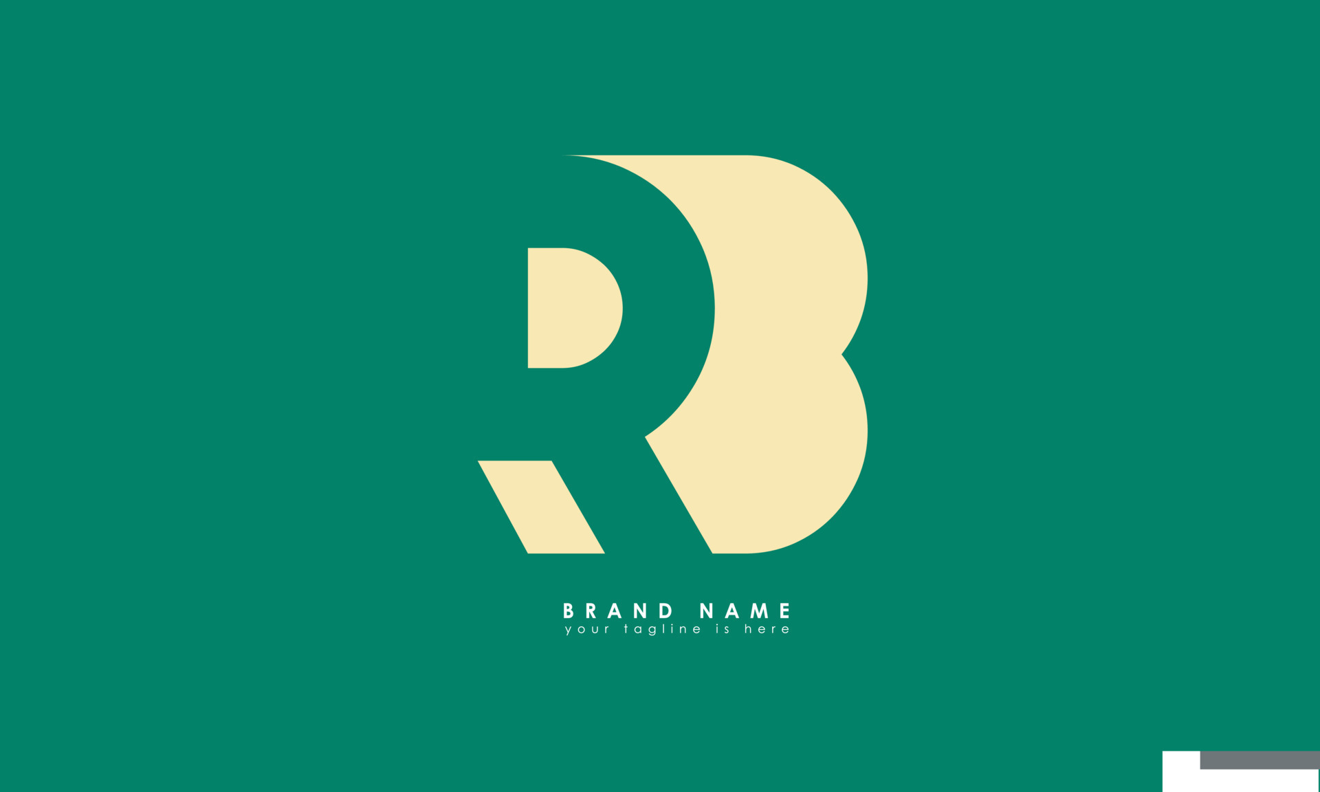 Alphabet letters Initials Monogram logo RB, BR, R and B 14321191 Vector