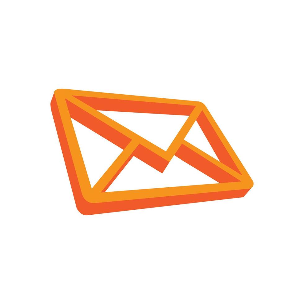 message icon logo, vector design